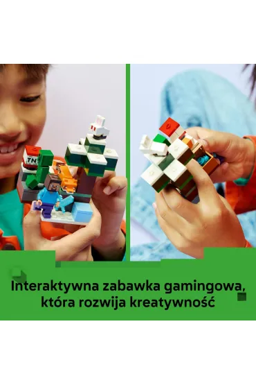 LEGO Minecraft Przygoda Steve'a w tajdze 21583