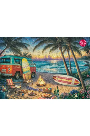 Puzzle 500 el. Van Life CherryPazzi