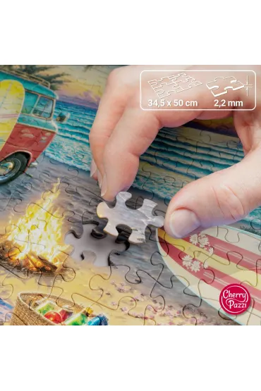 Puzzle 500 el. Van Life CherryPazzi