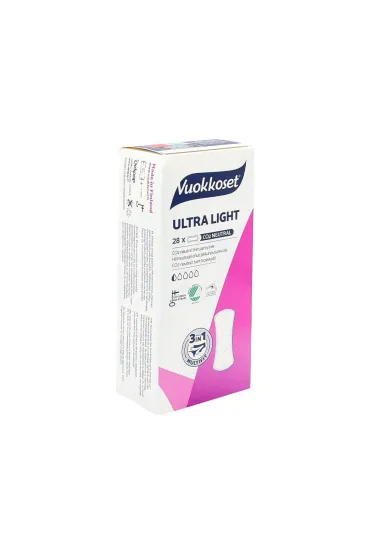 Vuokkoset Ultra Light, Cienkie wk�adki higieniczne 28 szt.