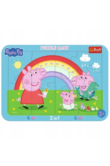 Puzzle ramkowe Baby - Ma�a Peppa TREFL