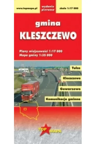 Kleszczewo - mapa gminy, plany miejscowo�ci