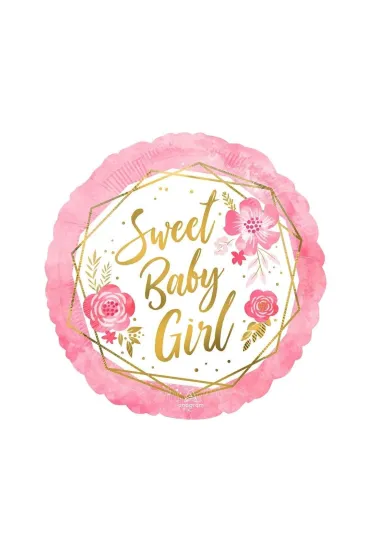 Anagram Balon foliowy Sweet Baby Girl 46cm