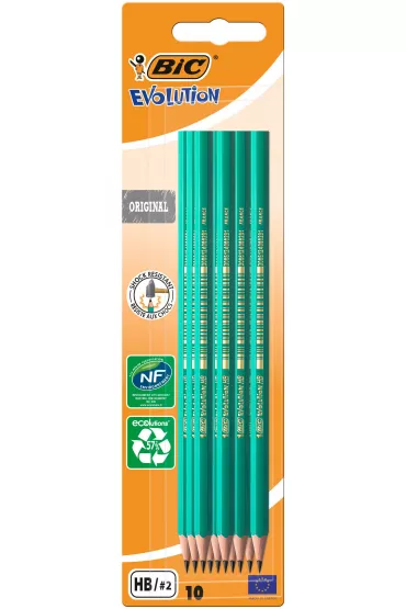 Bic Owek Evolution 650 HB bez gumki 10 szt.