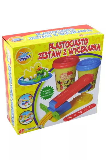 Plastociasto mini zestaw z wyciskark� 1533791 Playme