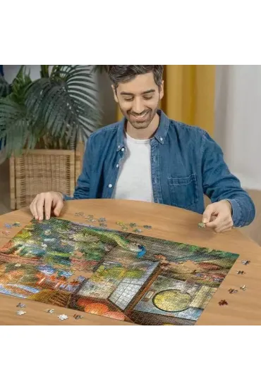Puzzle 1000 el. Japo�ska herbaciarnia Ravensburger