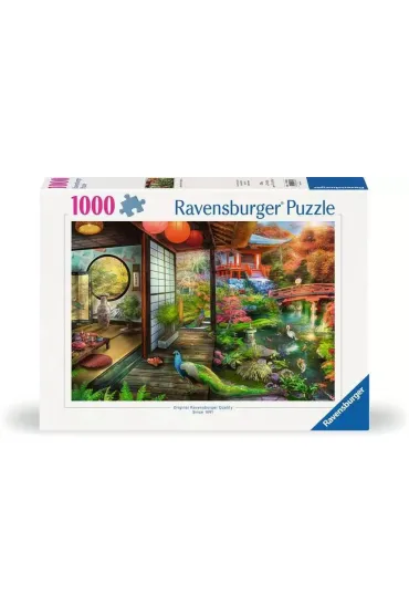 Puzzle 1000 el. Japo�ska herbaciarnia Ravensburger
