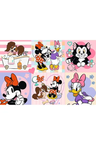 Puzzle 160 el. Kolorowy dzie� Minnie Trefl