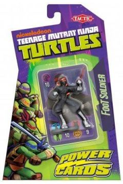Turtles Power Cards gra z figurk. Foot Soldier