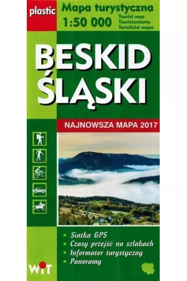 Mapa turystyczna Beskid �l�ski 1:50 000