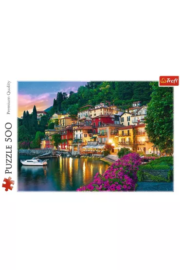 Puzzle 500 el. Jezioro Como, Wochy Trefl