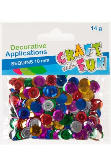 Craft with Fun Cekiny metaliczne k�ka 10 mm