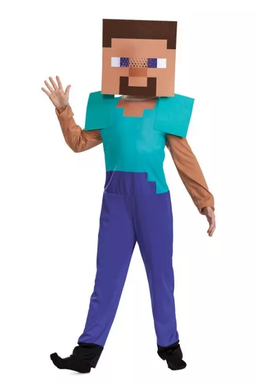 St�j dzieci�cy Minecraft Steve rozmiar M