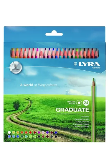 Lyra Kredki Graduate 24 kolory