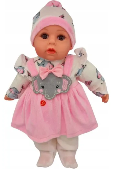 Lalka bobas m�wi i �piewa 45cm MarioToys