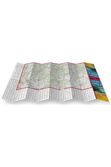 Czechy i S�owacja mapa samochodowa 1:600 000 laminat 2025