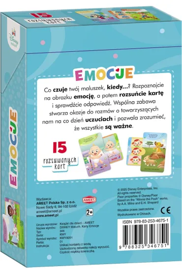 Disney Maluch. Karty Emocje