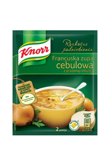 Knorr Rozkosze podniebienia Francuska zupa cebulowa z pra�on� cebulk� 31 g