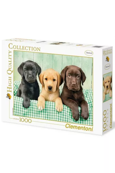 Puzzle 1000 el. Labradory Clementoni