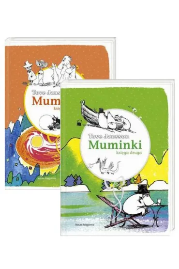 Zestaw 2 ksi��ek: Muminki Ksi�ga pierwsza + Muminki Ksi�ga druga - Tove Jansson