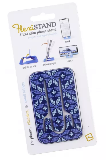Thinking Gifts Podstawka pod telefon TG FlexiStand Icelandic Blue