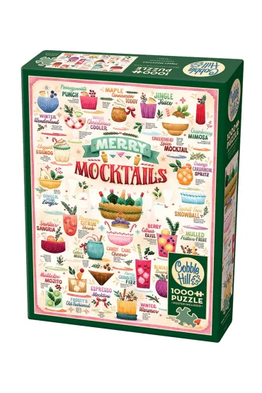Puzzle 1000 Koktajle bezalkoholowe 113751 Cobble Hill