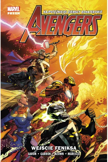 Marvel Fresh Wej�cie feniksa. Avengers. Tom 8 - Jason Aaron
