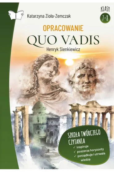 eBook Quo vadis. Opracowanie pdf - Katarzyna Zio�a-Zemczak