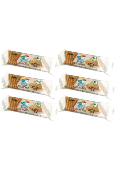 Bioveri Sezamki z dodatkiem miodu Zestaw 6 x 25 g Bio