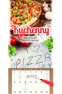 Kalendarz notatnikowy Kuchenny 2019