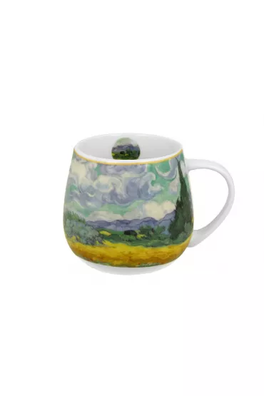 Duo Sp. z o.o. Porcelanowy kubek baryka Van Gogh Wheat Field 430 ml
