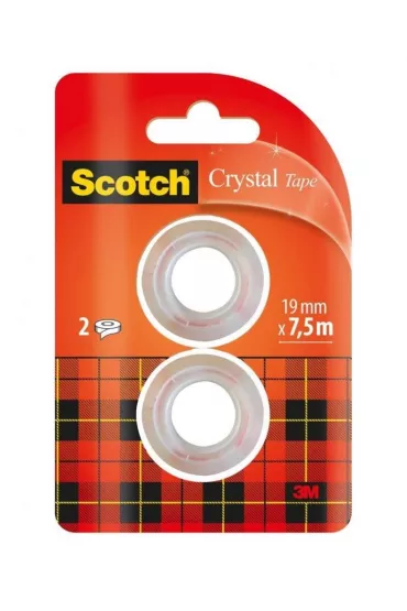 Scotch Ta�ma biurowa Crystal 19mm