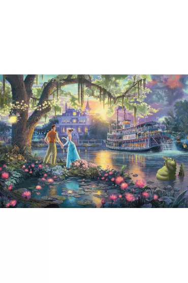 Puzzle 1000 el. Thomas Kinkade Ksi�niczka i �aba Schmidt - Thomas  Kinkade