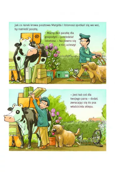Krowa Matylda i zaginiona paczka - Alexander Steffensmeier