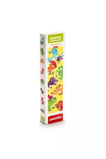 Puzzle szcz�liwe dinozaury Cubika