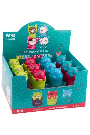 M&G Temper�wka pojedyncza z pojemnikiem So Many Cats