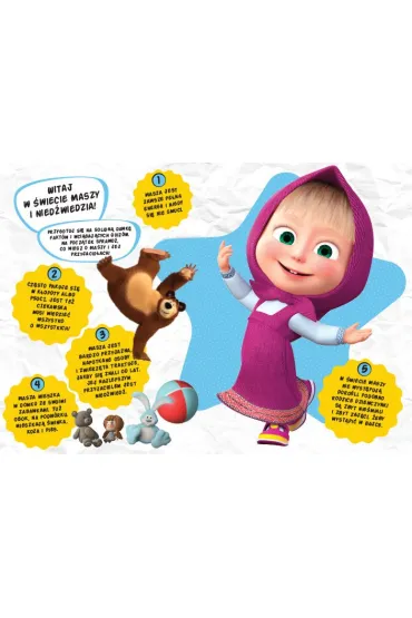 Masza i Nied�wied�. Ksi�ga quiz�w i fakt�w