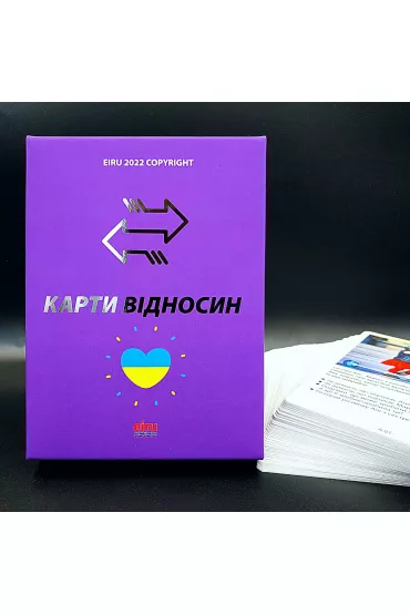 Karty Relacji - Let`s talk. Wersja ukrai�ska