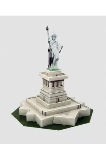Puzzle 3D Statua Wolno�ci Druk-Intro