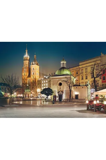 Puzzle 1000 el. Market Square in Cracow CherryPazzi