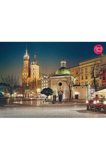 Puzzle 1000 el. Market Square in Cracow CherryPazzi