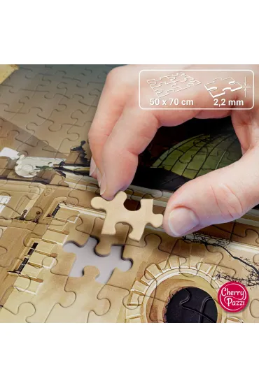 Puzzle 1000 el. Market Square in Cracow CherryPazzi