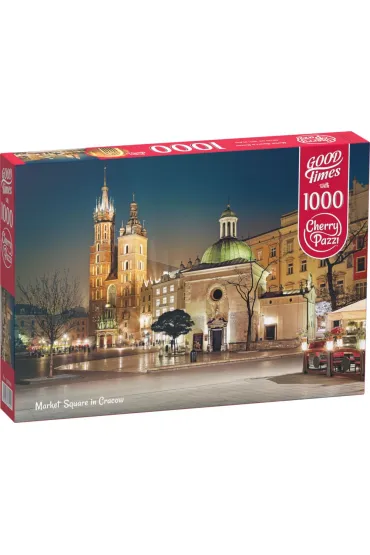 Puzzle 1000 el. Market Square in Cracow CherryPazzi
