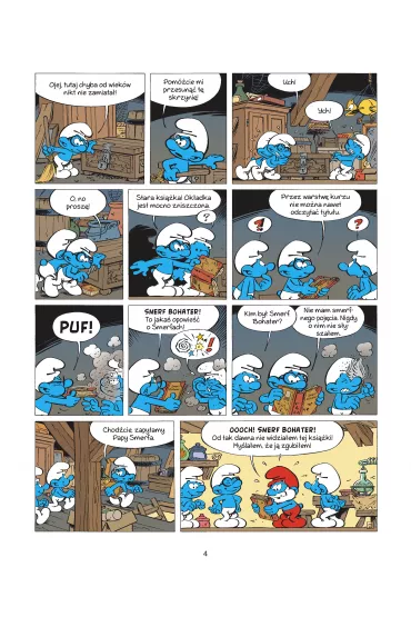 Smerfy Smerf Bohater. Przygody Smerf�w. Tom 33 - Thierry Culliford, Alain Jost, Jeroen De Coninck, Miguel D�az