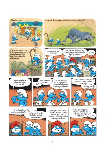 Smerfy Smerf Bohater. Przygody Smerf�w. Tom 33 - Thierry Culliford, Alain Jost, Jeroen De Coninck, Miguel D�az
