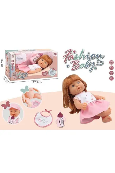 Lalka bobas z akcesoriami 25cm Adar