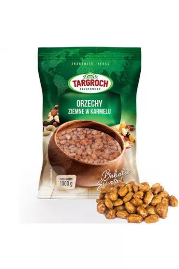 Targroch Orzechy ziemne w karmelu 1 kg