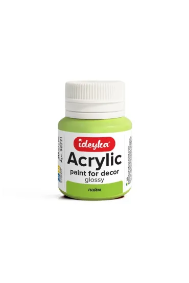 Ideyka Farba akrylowa Lime 20ml 20 ml