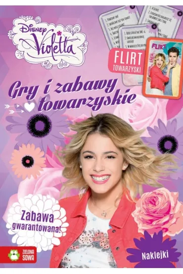Violetta. Gry i zabawy towarzyskie - Aniela Cholewi�ska-Szkolik