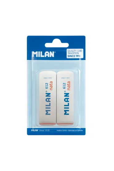 Milan Gumka plastikowa Neta 612 2 szt.